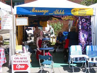 Fremont seattle sunshine massage booth